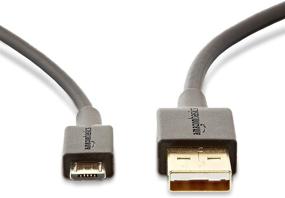 img 3 attached to 💻 5-Pack of Black 3-Foot AmazonBasics USB 2.0 A-Male to Micro B Cables