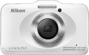 img 4 attached to Nikon COOLPIX S31 Waterproof Digital Camera - 10.1 MP with 720p HD Video (White) - (OLD MODEL)