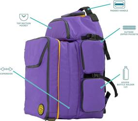 img 2 attached to 🎒 Универсальный многофункциональный рюкзак для настольных игр: ваш идеальный спутник для переноски
