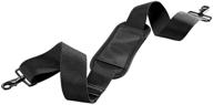 🔥 stylish and adjustable samsonite shoulder strap: black, perfect fit logo