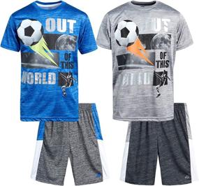 img 4 attached to Pro Athlete Matching Performance Basketball Boys' Clothing : Clothing Sets