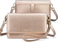 👜 nuoku crossbody cellphone wallet wristlet: stylish women's handbags & wallets for crossbody bags logo