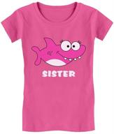 🦈 adorable shark shirt for big sister: perfect gift for infant girls! logo