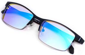 img 4 attached to 🌈 Enhanced Vision Solutions: Colorblind Glasses for Men, Ideal for All Types of Color Blindness - Perfect for Both Indoor and Outdoor Use