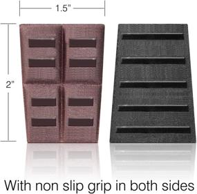 img 2 attached to Wobble Fixer Metric USA Shims: 48 PCS/Set of 12 Flexible Furniture Levelers for Restaurant Tables - Stackable & Customizable!