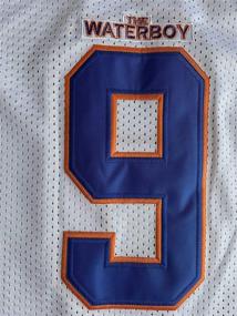 img 1 attached to 🏈 The Waterboy #9 Bobby Boucher Adam Sandler 50th Anniversary Bourbon Bowl Football Jersey: Authentic Collectible for Fans!