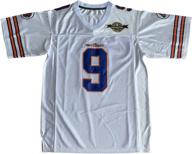 🏈 the waterboy #9 bobby boucher adam sandler 50th anniversary bourbon bowl football jersey: authentic collectible for fans! логотип