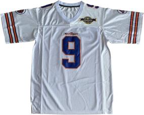 img 4 attached to 🏈 The Waterboy #9 Bobby Boucher Adam Sandler 50th Anniversary Bourbon Bowl Football Jersey: Authentic Collectible for Fans!