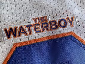 img 2 attached to 🏈 The Waterboy #9 Bobby Boucher Adam Sandler 50th Anniversary Bourbon Bowl Football Jersey: Authentic Collectible for Fans!