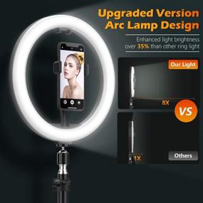 img 3 attached to Photography Vlogging Dimmable Desktop Compatible