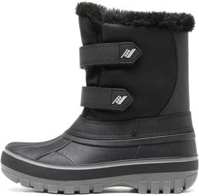 img 3 attached to 🐤 DREAM PAIRS Little Ducko Winter Boys' Shoes: Optimized Boots for Cozy Comfort