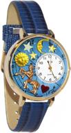 whimsical watches g1810010 sagittarius leather logo