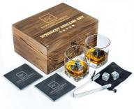 🥃 premium whiskey stones gift set: must-have accessories for food service equipment & supplies in tabletop & serveware logo