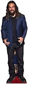 img 2 attached to 🎬 Jason Momoa Cardboard Cutout - Large 75.6 x 23.6 in. Star Cutouts