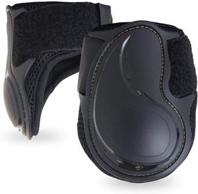 img 4 attached to 🐴 Kavallerie Classic Fetlock Boots: Enhanced Impact Absorption & Improved Air Perforation, Durable Design for Even Pressure Distribution, Ultimate Protection against Fetlock Injuries, Non-Slip with Soft Lining for Show Jumping