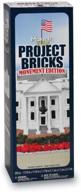 🧱 floracraft foam 285 piece project bricks monument edition - 0.6x0.6x1.4, white logo