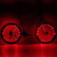 🚲 soondar super bright 20-led bicycle bike rim lights - customizable led colorful wheel lights - enhanced safety and entertainment - simple installation - blue green red pink white multicolored logo