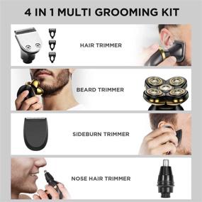 img 2 attached to Electric Multifunctional Grooming Cordless Rechargeable