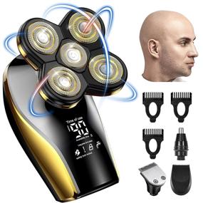 img 4 attached to Electric Multifunctional Grooming Cordless Rechargeable