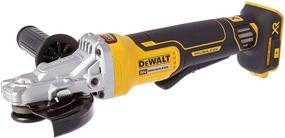 img 4 attached to 💪 Powerful and Versatile: DEWALT DCG413FB 125 20 Cordless Angle Grinder