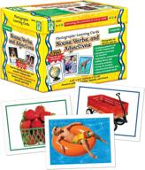 nouns and adjectives learning activity set by carson dellosa (model d44045) logo