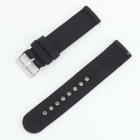 img 3 attached to Canvas Fabric Ballistic Watch Bands