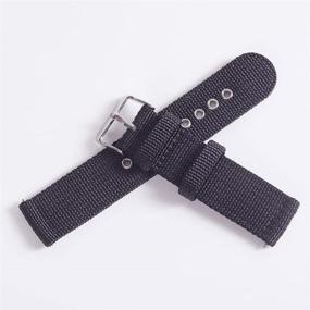 img 2 attached to Canvas Fabric Ballistic Watch Bands
