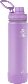 img 4 attached to 💜 Takeya Actives Spout 22 oz Lilac: Stay Hydrated in Style