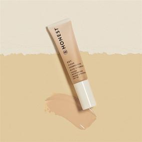 img 3 attached to 🌿 Clean Corrective Vitamin C Tinted Moisturizer SPF 30, Alabaster - VEGAN, 6-in-1 Multitasker, Blue Light Defense, Chemical Sunscreen Free, Dermatologist Tested - 1oz - Honest Beauty