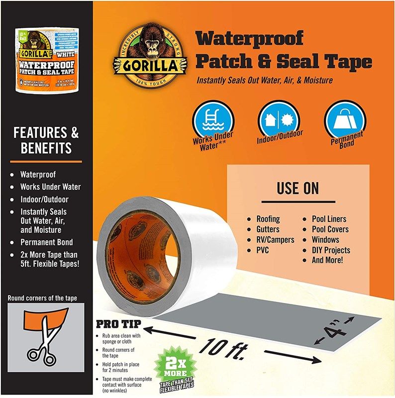 Kohree Butyl Sealing Tape  Ideal for RV Repair and Window Seals