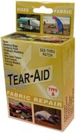 tear aid fabric repair gold type logo