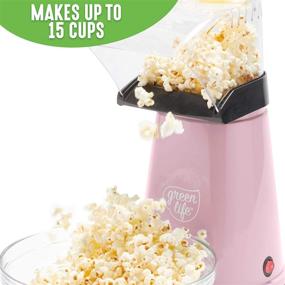 img 2 attached to 🍿 GreenLife CC003768-002 Electric Popcorn Maker in Pink - Available Now