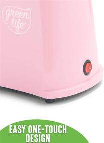 img 1 attached to 🍿 GreenLife CC003768-002 Electric Popcorn Maker in Pink - Available Now