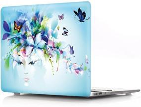 img 3 attached to Улучшите MacBook Old Pro 15" с защитным чехлом для ноутбука с узором цветочной феи от HRH