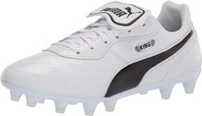 img 4 attached to PUMA Mens Sneaker Black White Men's Shoes and Athletic