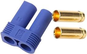 img 1 attached to 🔌 10 Sets of EC5 Battery Connector Plugs - iGreely EC5 Gold Bullet Banana Male Female Connectors (5mm) for RC ESC LIPO Battery