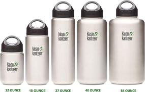 img 3 attached to Brushed Stainless Steel Wide Mouth Klean Kanteen Bottle Brush