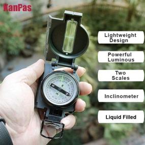 img 2 attached to KanPas Military Survival Lensatic Inclinometer