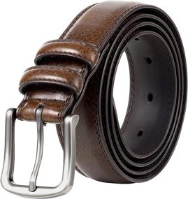 img 4 attached to Bruno Marc Genuine Business ABBL212M Men's Accessories for Belts