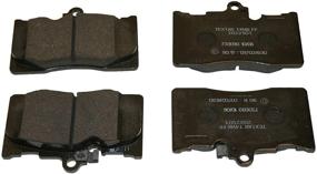 img 1 attached to Beck Arnley 089 1801 Brake Pad