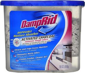 img 1 attached to 🧼 Damp Rid FG118 18 Oz Activated Charcoal Moisture Absorber - Pack of 2