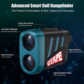 img 3 attached to 🏌️ DT600 Pro Golf Rangefinder with Smart Slope Measurement, Scanning Mode, 656 Yard Range, 6X Magnification, +/- 0.54 Yard Accuracy, Durable Rechargeable Battery