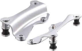 img 3 attached to Amazicha Chrome 4 Point Docking Hardware Kit for Harley Road King Street Glide, 2014-2021