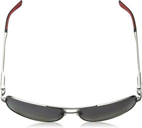 img 1 attached to Carrera Men's Polarized Rectangular Sunglasses - Model CA8014/S