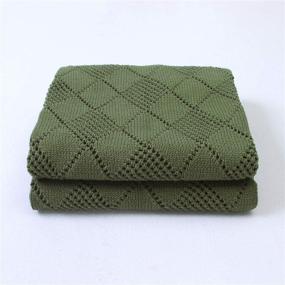 img 3 attached to Ziyunlong Blankets Knitted Newborn 10080Cm
