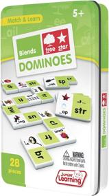 img 2 attached to 🔡 Enhancing Phonics Skills: Junior Learning Blends Dominoes Educational Set