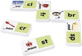 img 3 attached to 🔡 Enhancing Phonics Skills: Junior Learning Blends Dominoes Educational Set