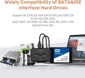 img 3 attached to 💻 Alxum USB-C 3.0 SATA IDE to USB-C + Adapter