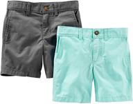 👕 joys carters toddler 2-pack boys' clothing set with shorts logo