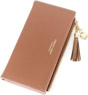 wallet tassel zipper clutch handbag women's handbags & wallets for wallets logo